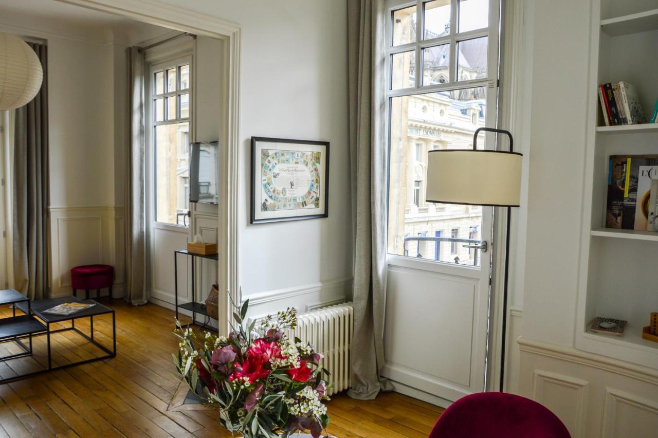Les Berceaux De La Cathedrale Apartment Реймс Екстериор снимка