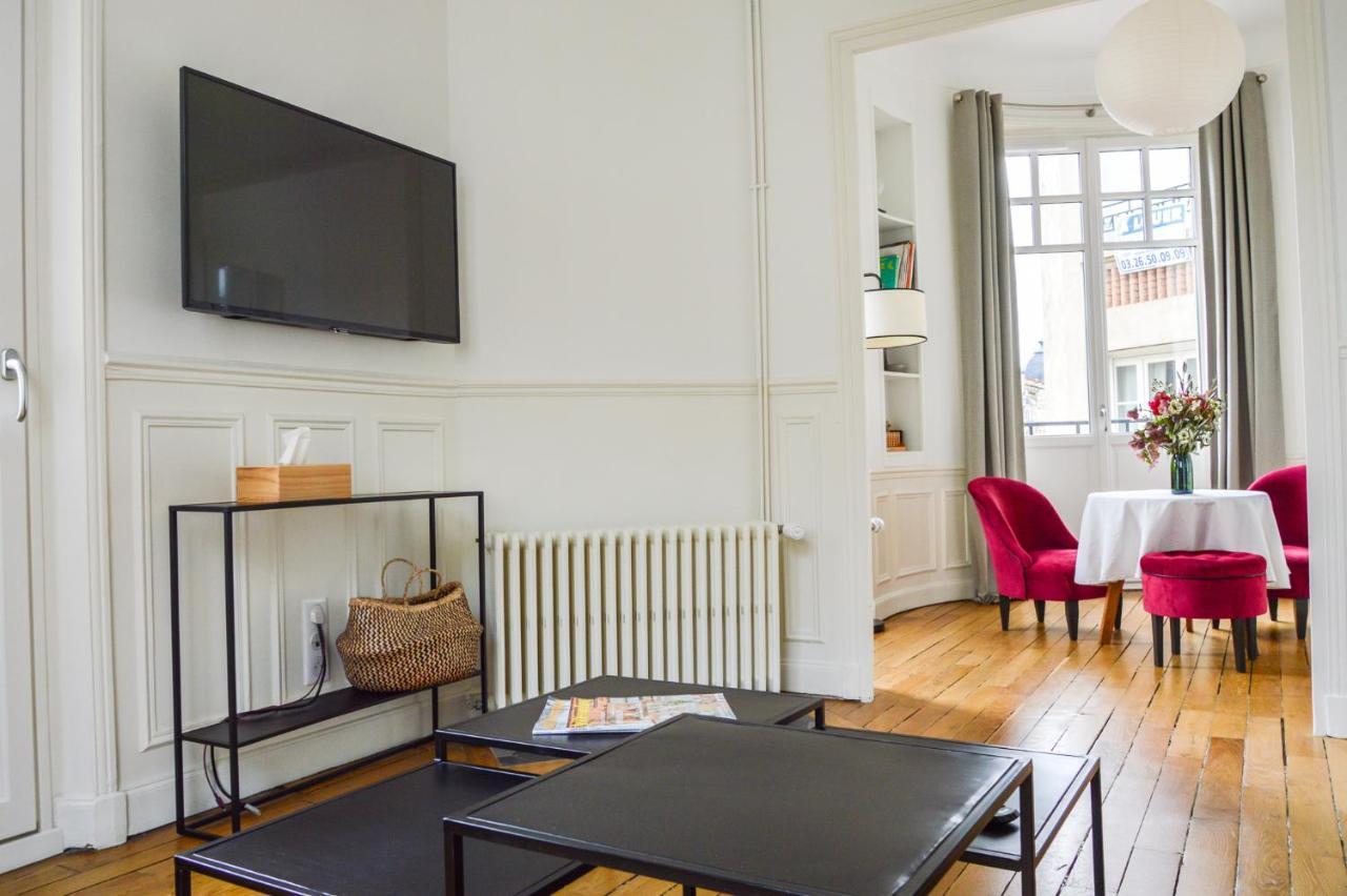 Les Berceaux De La Cathedrale Apartment Реймс Екстериор снимка
