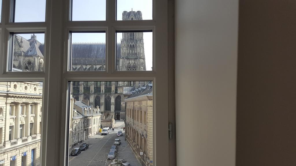 Les Berceaux De La Cathedrale Apartment Реймс Екстериор снимка